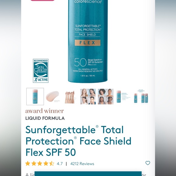 COLORSCIENCE FLEX SPF 50 in shade Medium. 90% full! - Picture 2 of 8